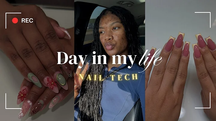 Day in the Life of a Nail Tech 💅🏾 | Nail Supply Run, Fully Booked Day: 5 clients!