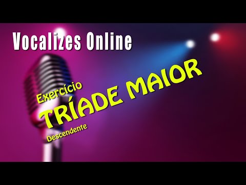 Aquecimento Vocal - Vocalize n º08  -  MAAA  MIII  MOOO