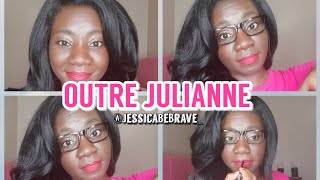 THIS WIG MADE ME THINK ABOUT PEACH COBBLER!! Outre Perfect Hairline 13x6 Frontal || JULIANNE | 1B