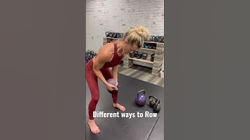 Train Various Rows with Kettlebell @kbstronger