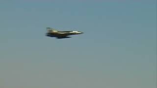 Mirage III Vintage Fighter Jet High Speed Passes Awesome Engine Sound