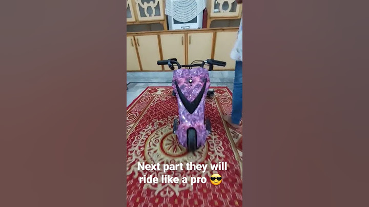 Drifting scooter Electric bike  #electricscooter #drifting #pakistan #kids