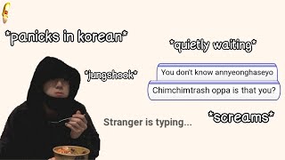 Bts - Omegle Talking To Random Armies With Bts Funny Quotes