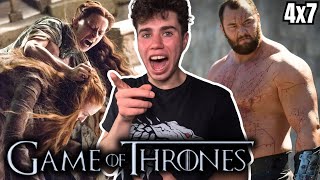 Watching *GAME OF THRONES* For The First Time!! | S4xE7 Reaction | "Mockingbird"