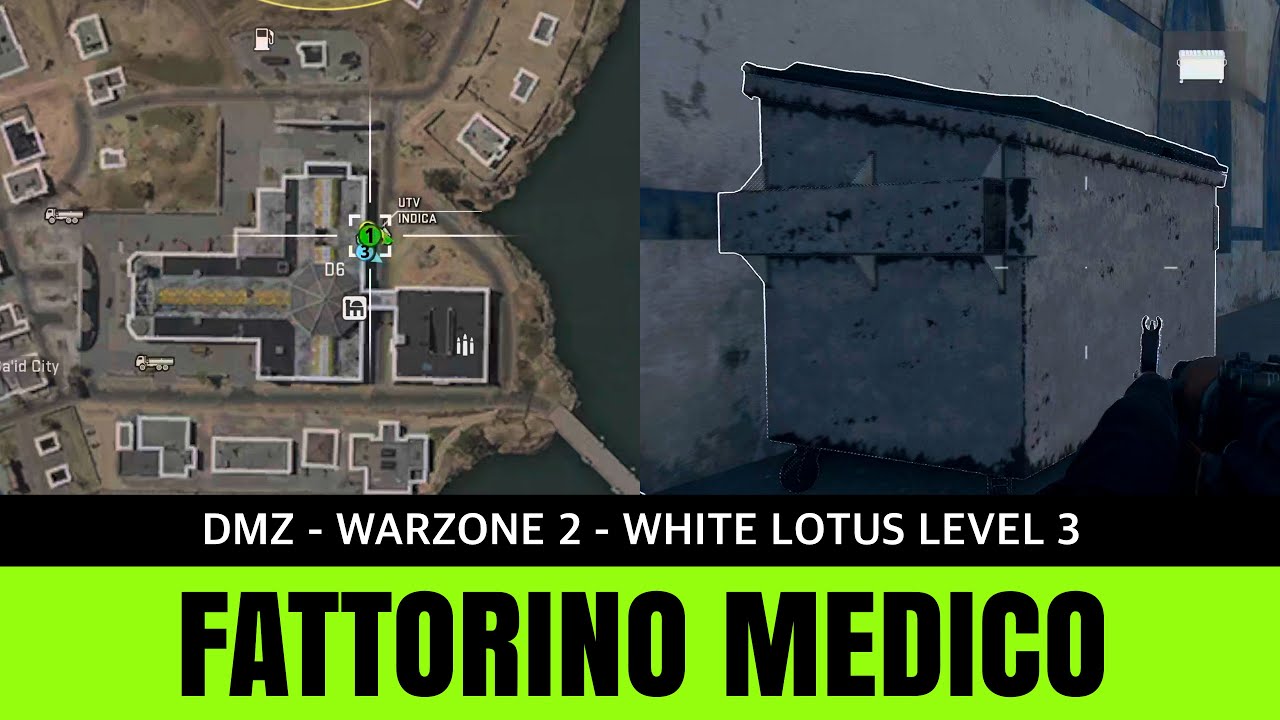 Fattorino Medico | Centro Commerciale Sa’id City | DMZ | White Lotus level 3 | Warzone 2