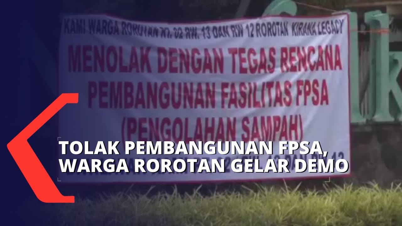 Tolak Pembangunan FPSA, Warga Perumahan Rorotan Kirana Legacy Gelar ...