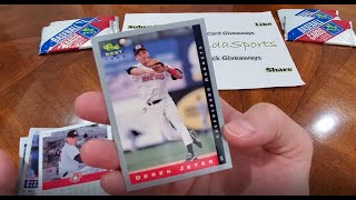 TPS VOLUME 56 - DEREK JETER PRE-ROOKIE CARD PULL - 1993 Classic Best Baseball Box Break Part 2