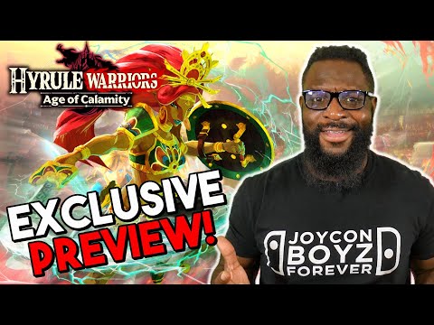 Hyrule Warriors: Age of Calamity - Nintendo's Exclusive Preview w/ ME & What's MOST HYPE!