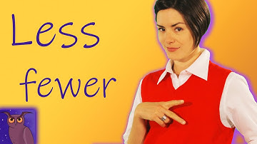 Less vs Fewer | English Grammar for Beginners | Basic English | ESL