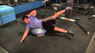 Side Crunch On Bosu