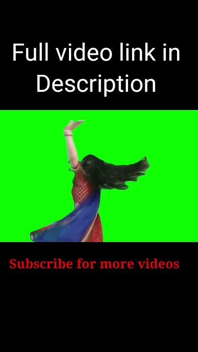 Cute Indian Girl Dance Green Screen Video| Viral | 4k green screen tv