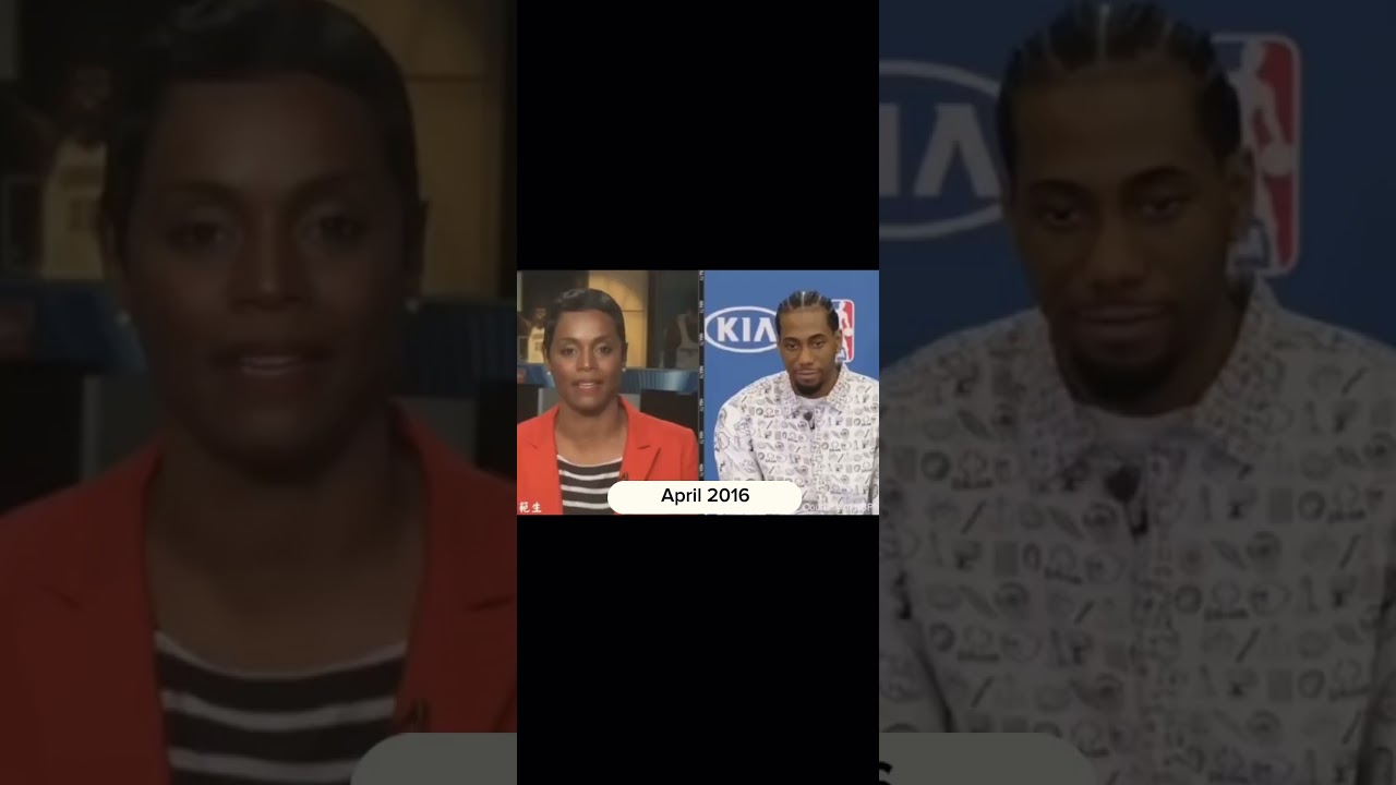 Kawai Leonard’s laugh over the years 