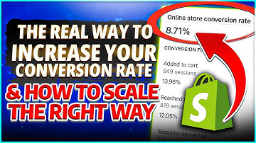 The Real Way To Increase Your Conversion Rate & To Scale The Right Way (Shopify Dropshipping)