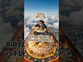 Biryani Power vs Flying Samosas 😱 Food Race in the Sky | #FoodFantasy #crazy #shortsfeed #animation