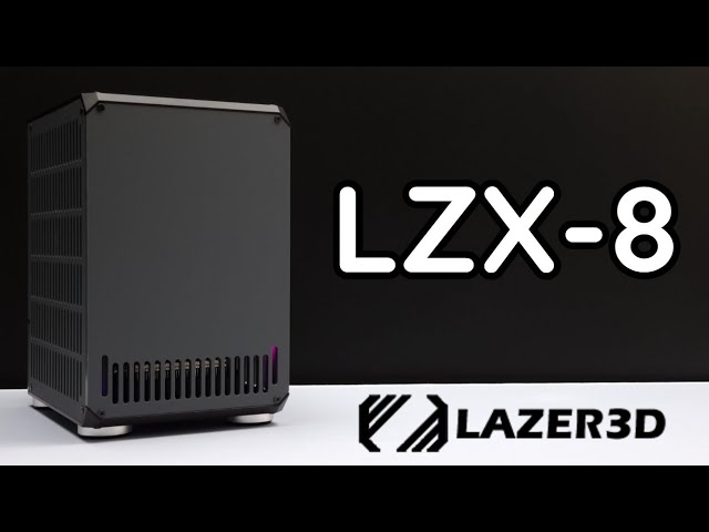 Lazer3D LZX-8 mini-itx PC case - Bourbon