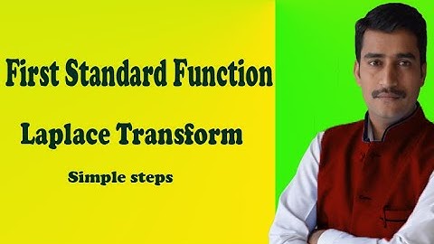 Laplace transform of standard function(PART-1) explained simple BY easy maths easy tricks