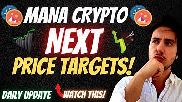 DECENTRALAND PRICE PREDICTION 2021!  MANA Technical Analysis! MANA PRICE PREDICTION! MANA COIN