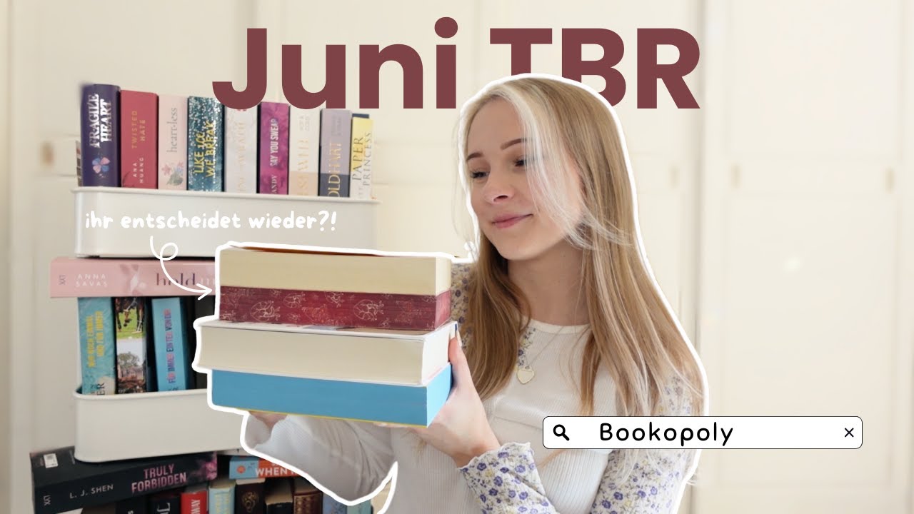 BOOKOPOLY 📖🌸 | ich erspiele mir meinen TBR für Juni 2025 | nckreads