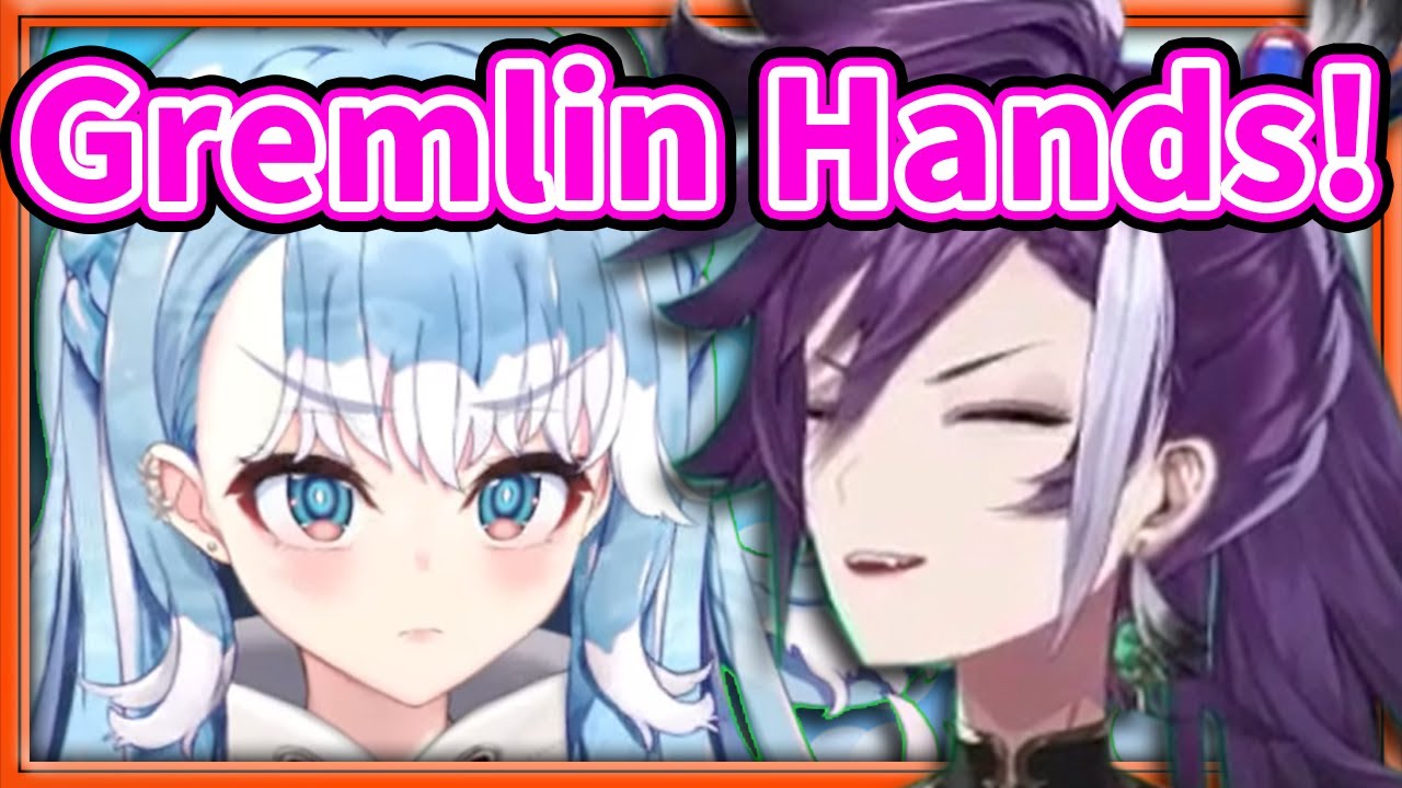 Hakka Starts Making Fun of Kobo's Hands IRL 【Hololive】