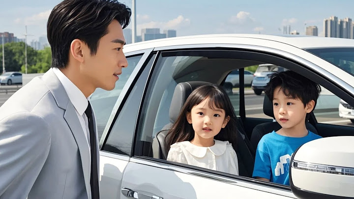 2 Genius Baby Sneak Off Find Their Dad,Hide In Stranger's Car,But Didn't Know Owner Of Car Their Dad
