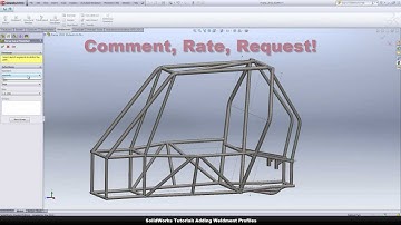 SolidWorks Short Tutorial: Adding Weldment Profiles