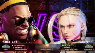 Street Fighter 6 - Richter Masters (Dee Jay) vs Jackie (Cammy)