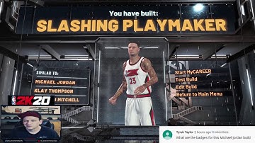 NBA 2K20 - Fan Request - Michael Jordan Build w/Badges