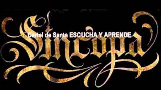 Cartel de Santa ESCUCHA Y APRENDE sincopa chords