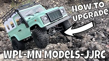 How to upgrade your Toy Grade RC Car! MN Models MN90 WPL B36 motor. Upgraded Cheap RC Car. MN99