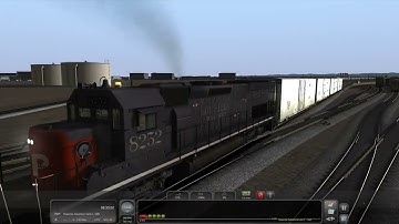Train Simulator Classic - [EMD SD40T-2] - SP 8252 to Roseville - 4K UHD