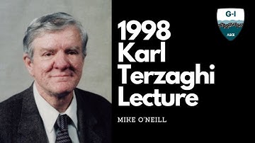 1998 Karl Terzaghi Lecture: Mike O