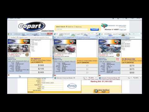 Copart Auto Auction / კოპარტის ავტო აუქციონი 26.08.2013