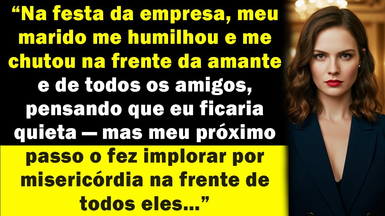 Meu marido me chutou na frente dos amigos dele — e minha vingança não foi o que eles esperavam