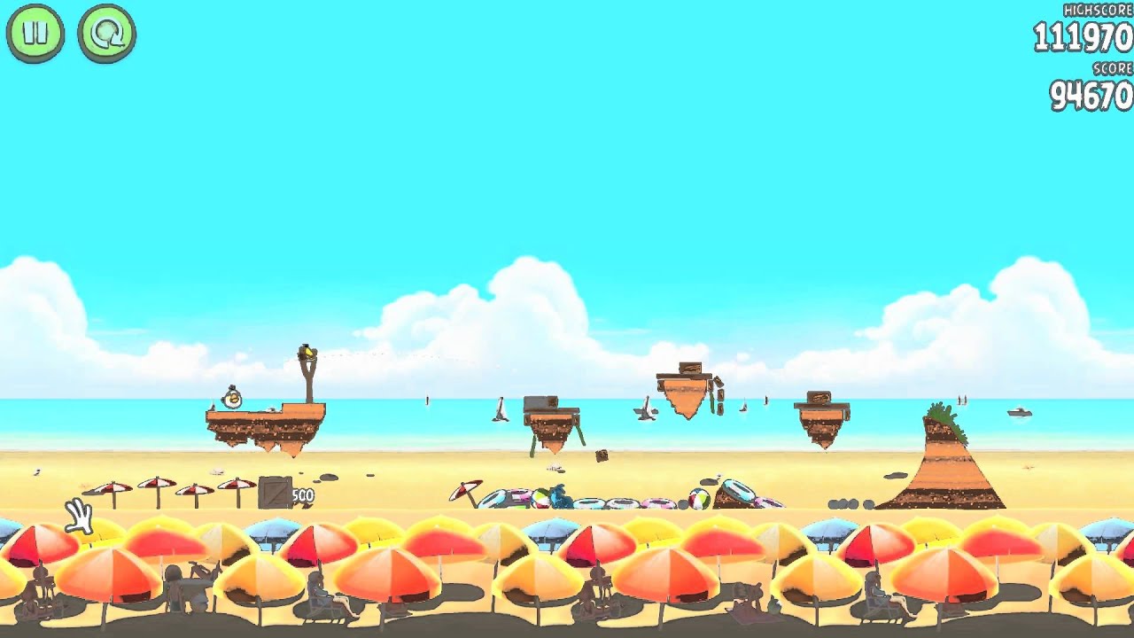 Angry Birds Rio 6-9 "Beach Volley" - YouTube