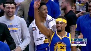 Information Shaun Livingston Mistakenly Banks In A Lob   Warriors vs Suns   April 5, 2017 Guide