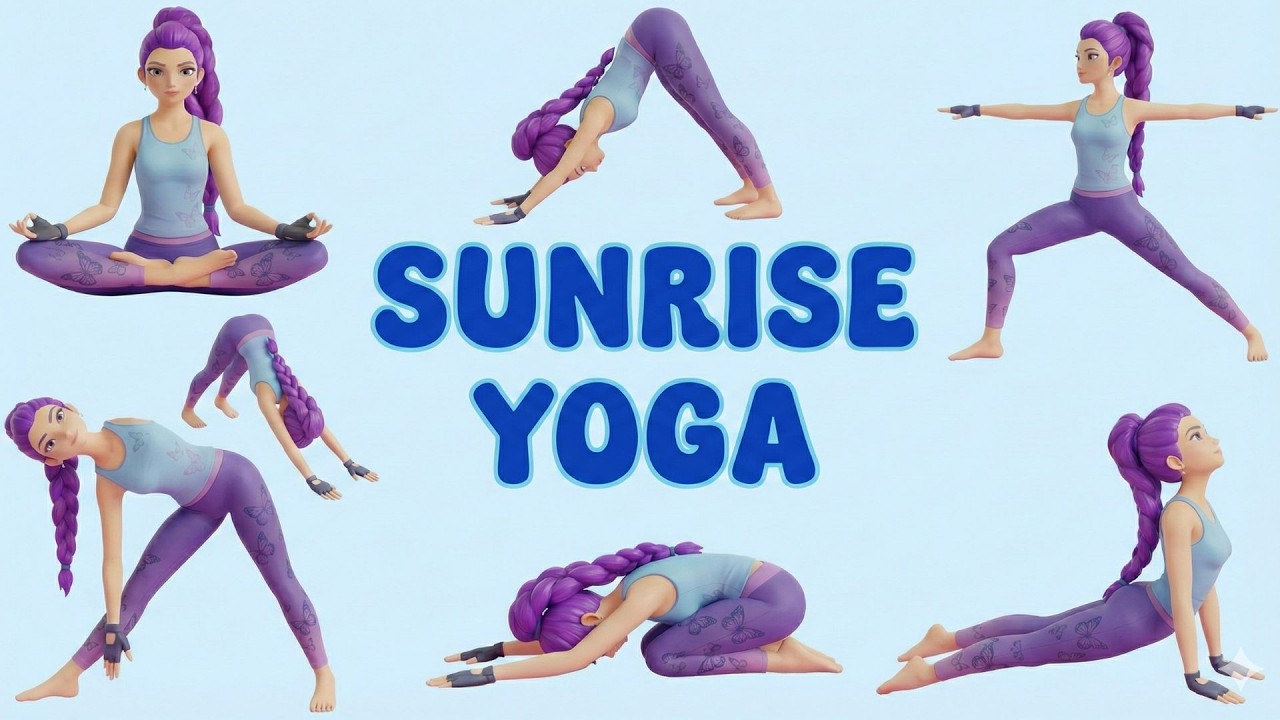 Sunrise Yoga for Kids | Boost Energy & Flexibility in 5 Mins