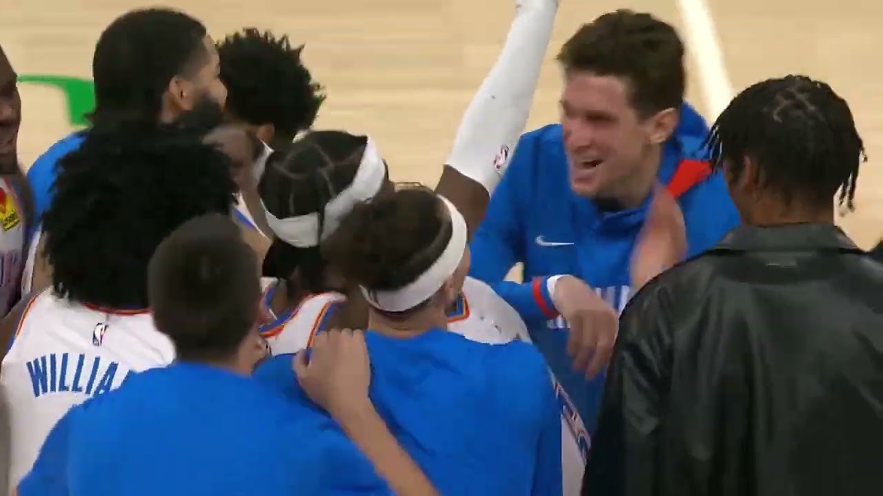 Shai Gilgeous Alexander hits the game winning buzzer beater vs Portland