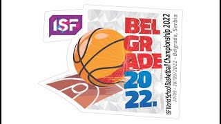 ISF World School Basketball Championship 2022 | Belgrade Serbia [Hall Zeravica] Day 3 - 23/09