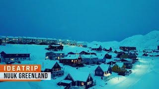 Nuuk Greenland From The Sky