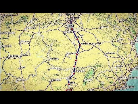 Vídeo: Como ir de Madri a Jaén