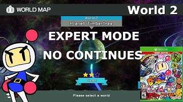 Super Bomberman R (Shiny Edition) - EXPERT MODE - Planet Timbertree - NO CONTINUES