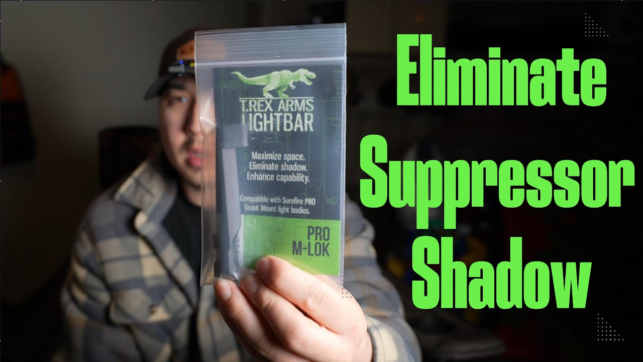 T.Rex Arms Light Bar | Eliminate Suppressor Shadow