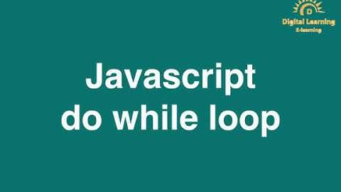 13 Javascript do while loop  | Online Training Download app from below link