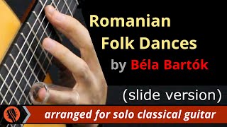 Romanian Folk Dances by Béla Bartók (solo classical guitar arrangement by Emre Sabuncuoglu) chords