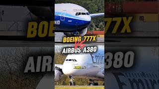 BOEING 777X vs AIRBUS A380 #kamarhs #pesawat #boeing #airbus #tahukahkamu #aviation #feed