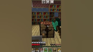 Minecraft Library Making  || Enchantment 😱📚 || #minecraftshorts #minecraft #shortsfeed #shorts