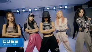 Video thumbnail of "(여자)아이들((G)I-DLE) - 'MY BAG' (Choreography Practice Video)"