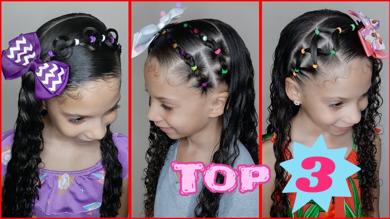 12 Penteados Infantis Fáceis para Escola, 12 Easy Hairstyles for School