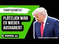 Donald Trump: US-Präsident öffentlich gedemütigt - plötzlich wird er wieder ausradiert