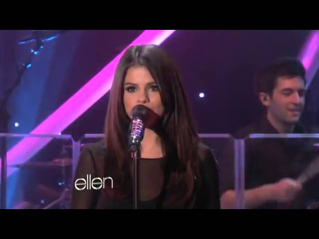 Selena Gomez - Love You Like A Love Song Live (On The Ellen Degeneres Show) class=